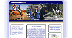 Desktop Screenshot of canadianponyclub.org