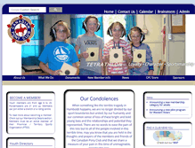 Tablet Screenshot of canadianponyclub.org